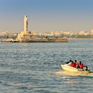 Thumbnail: Boating on Hussain Sagar Lake