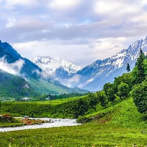 Thumbnail - River valley landscape, Sonamarg