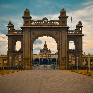 Mysore Palace Gate Thumbnail