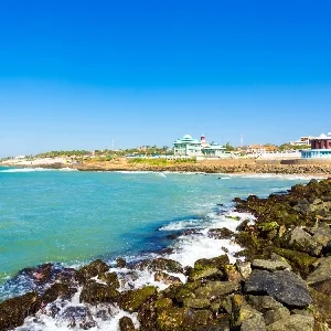 Thumbnail of scenic beach view at Kanyakumari